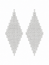 Personality Evening Dress Bride Wedding Stud Earrings