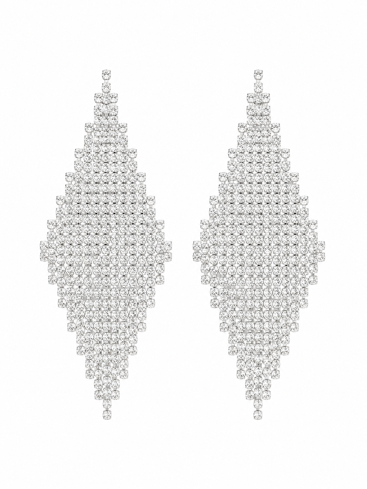 Personality Evening Dress Bride Wedding Stud Earrings