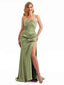 Strapless Stretchy Summer Satin Bridesmaid Dresses