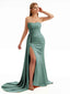 Sweetheart Sexy Spring Satin Mermaid Bridesmaid Dresses