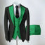 Green Mens' formal Suits Slim Fit Notch Lapel suit 3 Pieces Suit CN494