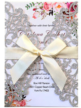 Hot Selling Wedding Invitation Letter, Hollow Out Greeting Card, HK-93