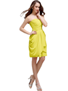 Sweetheart Short Sheath Knee length Bridesmaid Dresses In Stock