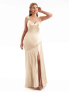 Modern Maxi Mermaid Satin Dress