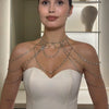 Beautiful Handmade Pearl Shawl Shoulder Chain