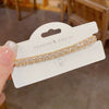 New Full Diamond Geometric Bracelet  Simple