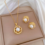 Flash Diamond Tassel Luxury Dress Accessories Dinner Clavicle Necklace Earring CN354