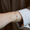 Colourful Clover Bracelet Zircon Chain Accessory
