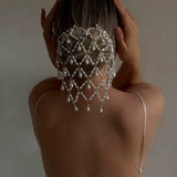 Pearl Hair Comb Tassel Hair Accessories