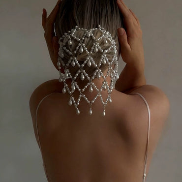 Pearl Hair Comb Tassel Hair Accessories