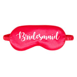 Eyeshade Eye Mask for Sleeping with Satin Hair Scrunchies Adjustable Blindfold and Hair Ties for Women CN392