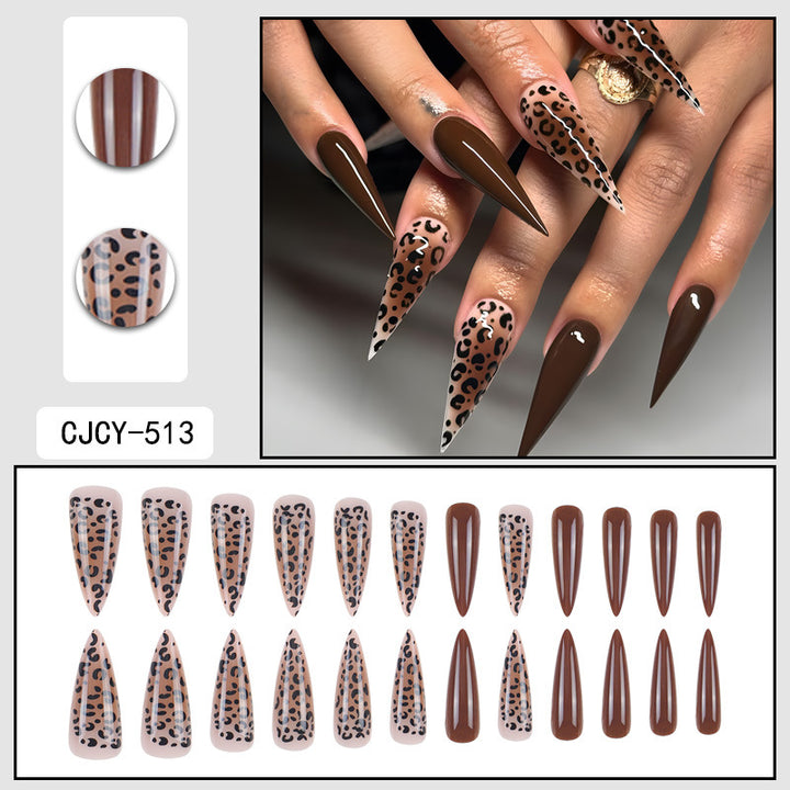 Rhinestone Nails Bling Wedding Press On Nails With Design For Women And Girls