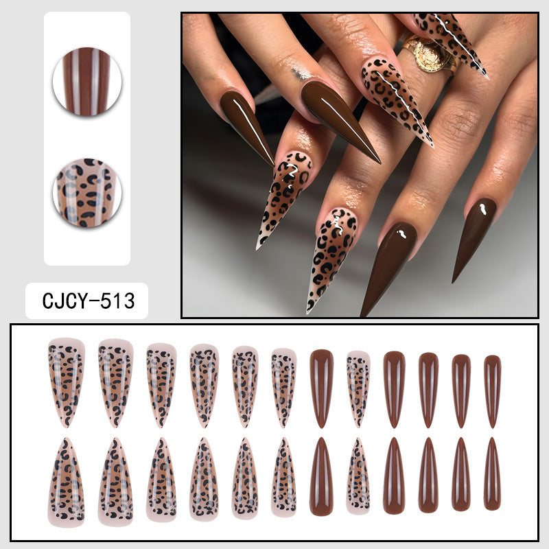 Rhinestone Nails Bling Wedding Press On Nails With Design For Women And Girls CN97