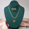 Flash Diamond Tassel Luxury Dress Accessories Dinner Clavicle Necklace Earring