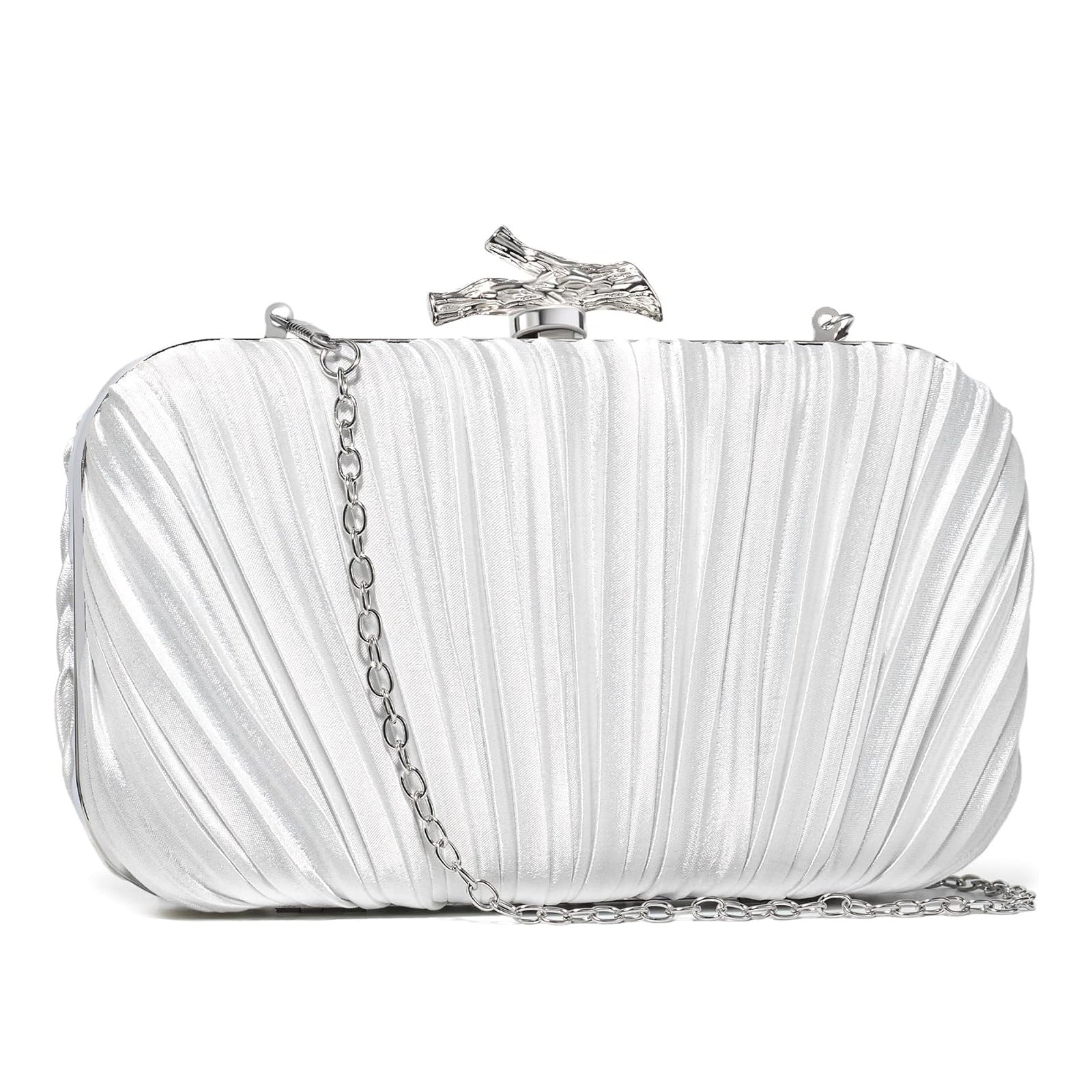 New Pleated Clutch Dinner Bag Ladies Evening Dress Bag Wedding Evening Dress Bag CN36