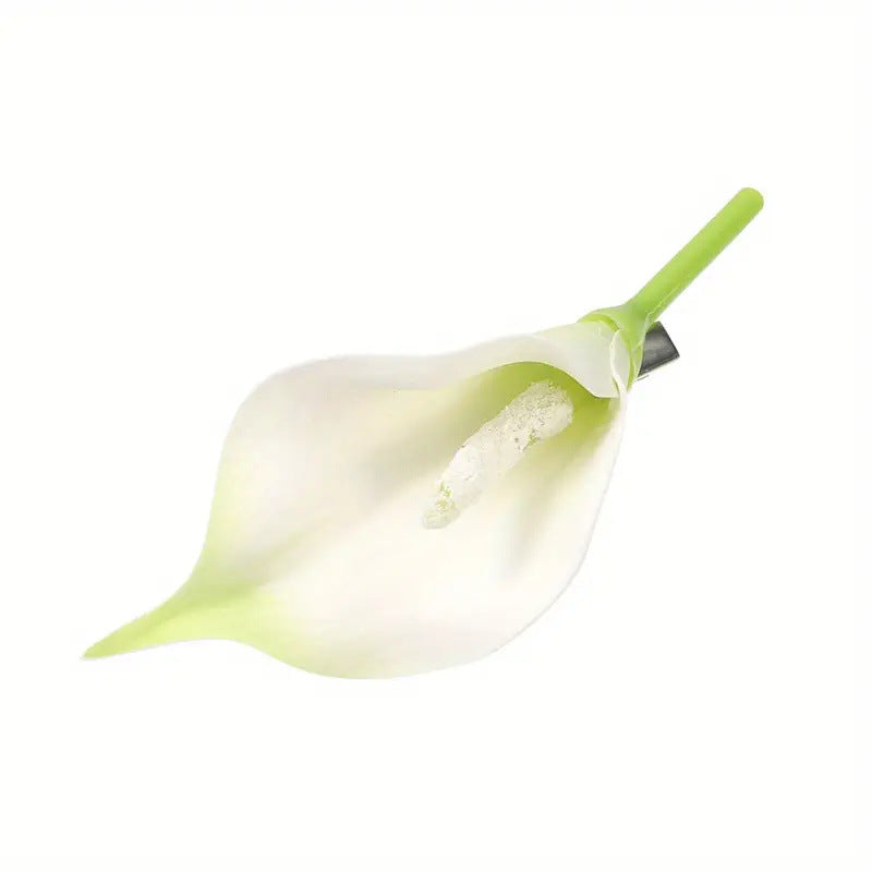 Artificial Calla Lily Hair Clip – Summer Beach Vacation Style