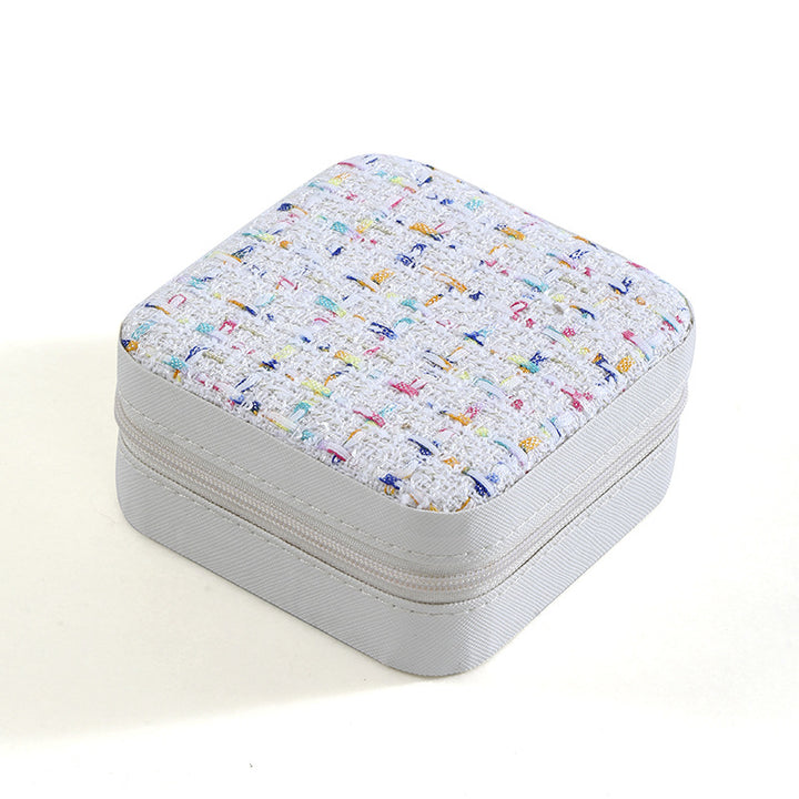 Ring Box Wedding Ring Earring Box Travelling Jewelry Box Random color  CN391