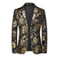 Gold Silver 1 Piece Men's Suit Sequin Jacket