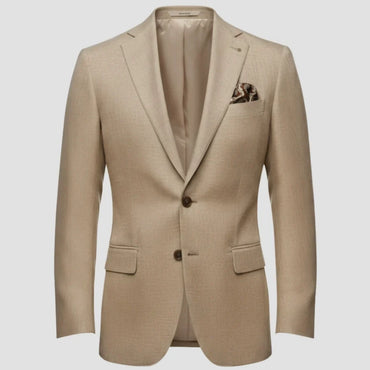 Casual Single-row Button Suit Jacket Men's Slim Suit Jacket Long Sleeves Suit