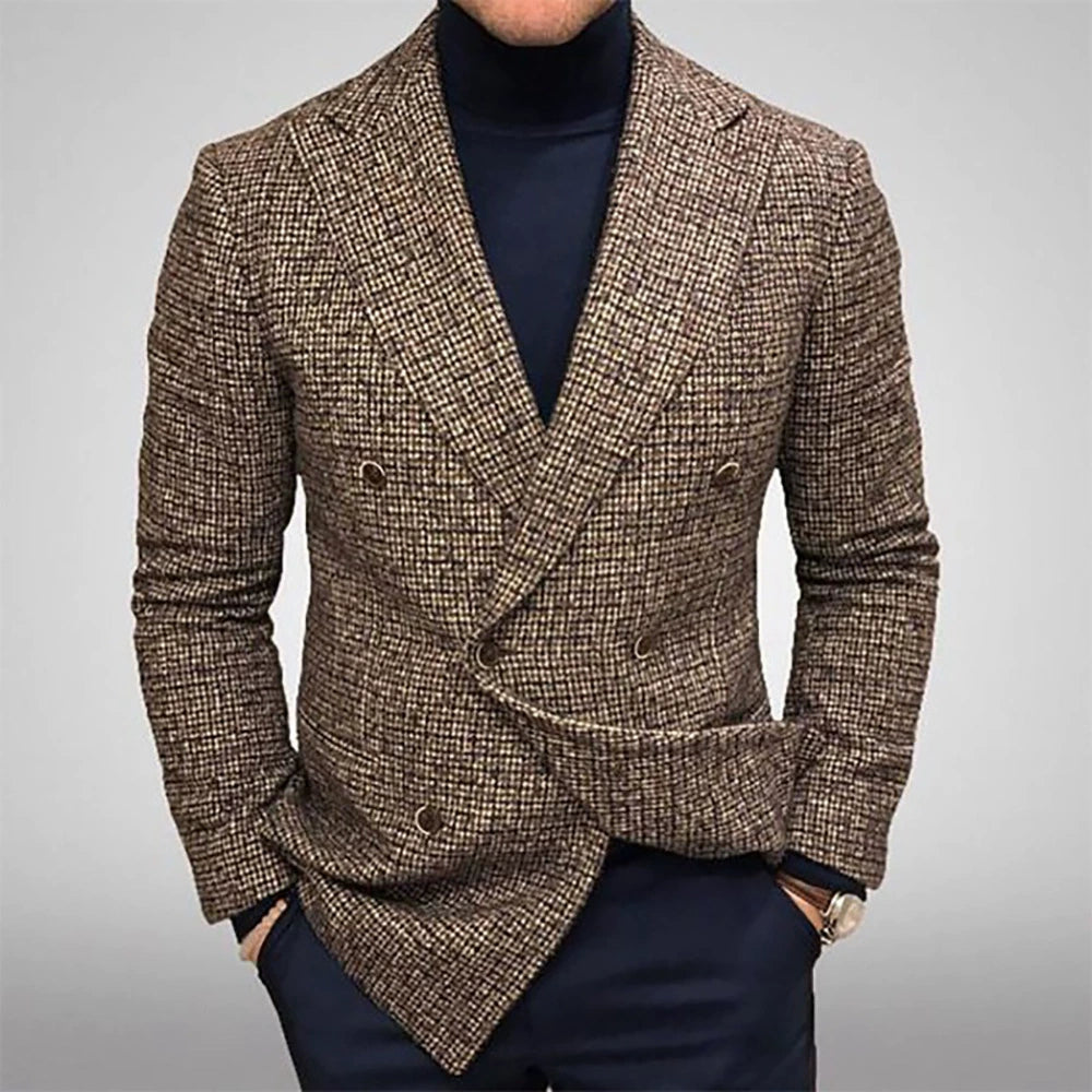 Leisure Suit Men's Casual Plus Size Suit Jacket Set