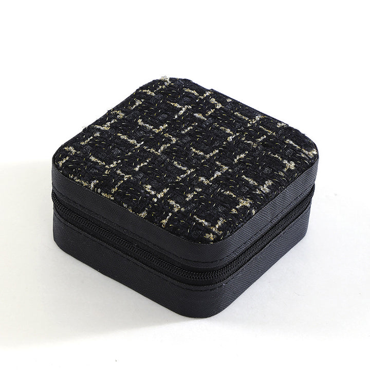 Ring Box Wedding Ring Earring Box Travelling Jewelry Box Random color  CN391