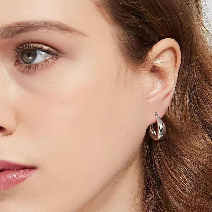 Senior Cold Earrings Female U-shaped Design Earrings