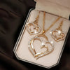 Flash Diamond Tassel Luxury Dress Accessories Dinner Clavicle Necklace Earring