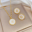 Flash Diamond Tassel Luxury Dress Accessories Dinner Clavicle Necklace Earring CN221