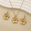 Flash Diamond Tassel Luxury Dress Accessories Dinner Clavicle Necklace Earring