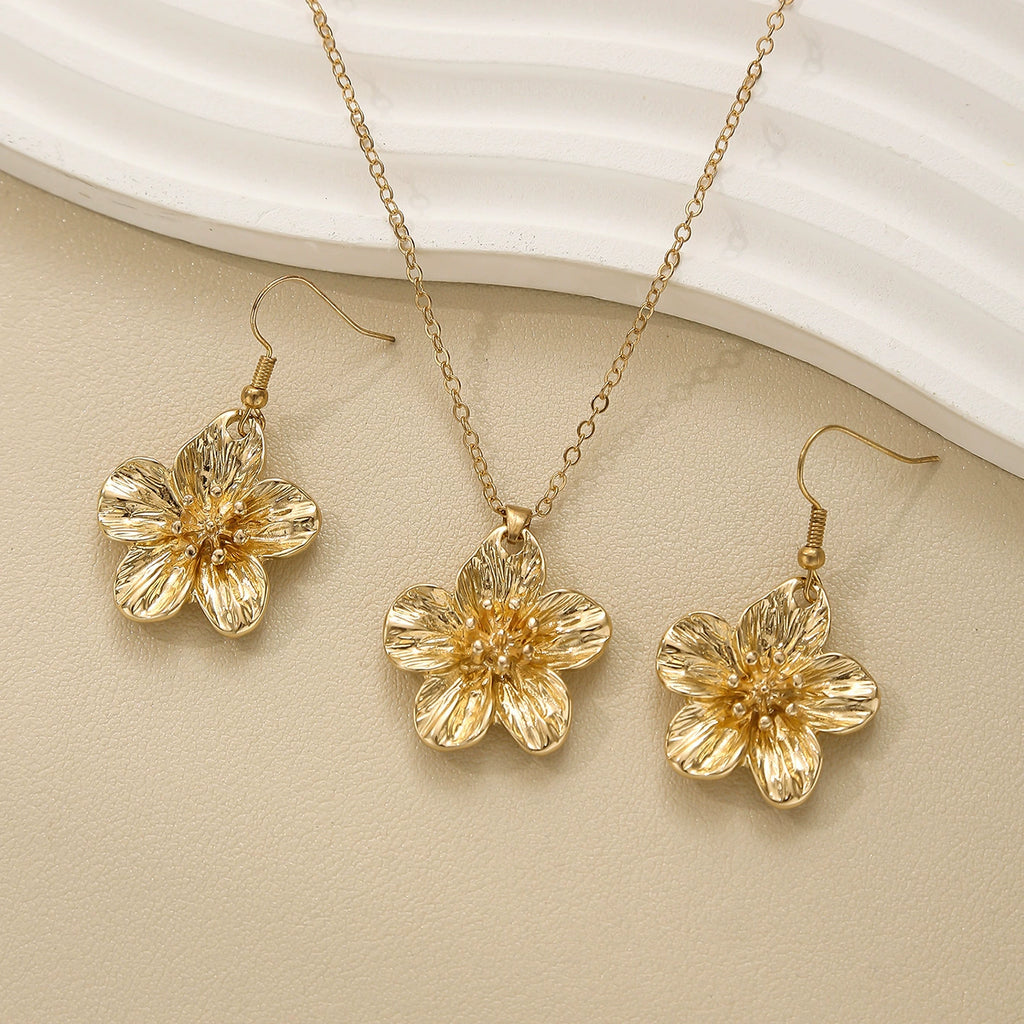 Flash Diamond Tassel Luxury Dress Accessories Dinner Clavicle Necklace Earring