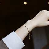 Colourful Clover Bracelet Zircon Chain Accessory