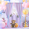 Outdoor Wedding Decoration Colorful Background Curtain, HCP27