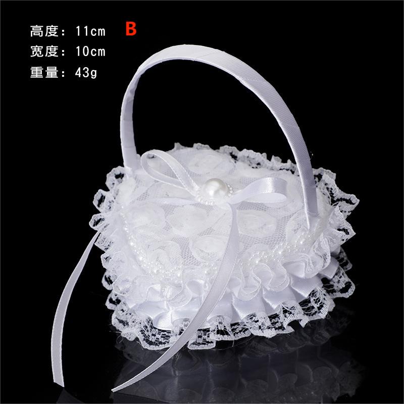 Wedding Ring Pillow For The Groom And Bride, Creative Portable, JZH-5961