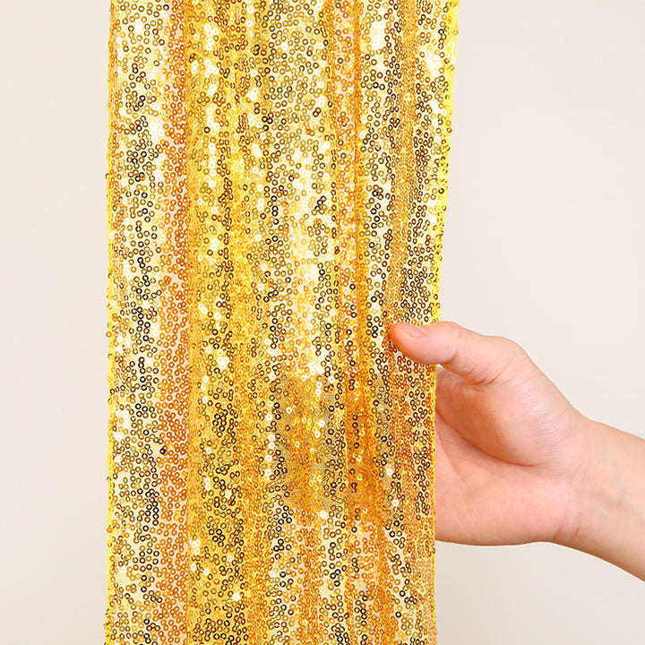 Outdoor Wedding Decoration Sparkly Sequin Background Curtain, HCP32