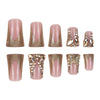 Rhinestone Nails Bling Wedding Press On Nails With Design For Women And Girls CN98