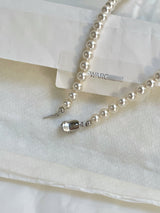 Round Pearl Necklace Light Luxury Design Necklace for Women, CN46