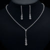 Flash Diamond Tassel Necklace Luxury Dress Accessories Dinner Clavicle Necklace CN169