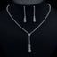 Flash Diamond Tassel Necklace Luxury Dress Accessories Dinner Clavicle Necklace CN169