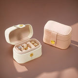 Ring Box Wedding Ring Earring Box Travelling Jewelry Box Random color
