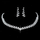 Flash Diamond Tassel Necklace Luxury Dress Accessories Dinner Clavicle Necklace CN173