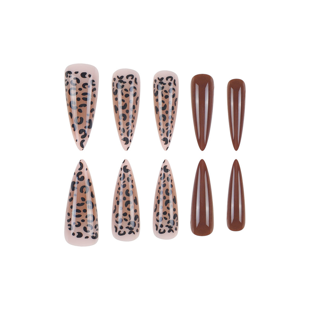 Rhinestone Nails Bling Wedding Press On Nails With Design For Women And Girls CN97