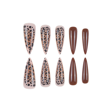 Rhinestone Nails Bling Wedding Press On Nails With Design For Women And Girls CN97