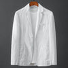 Leisure Men's Long Sleeve Lapel Pocket Business Suit Coat