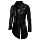 Men Suit Tuxedo Banquet Sequined Men Coat