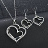 Flash Diamond Tassel Luxury Dress Accessories Dinner Clavicle Necklace Earring