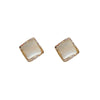 Sparkling Square Diamond Earring Design Earrings