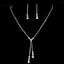 Flash Diamond Tassel Necklace Luxury Dress Accessories Dinner Clavicle Necklace CN177