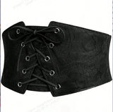 Retro Lace Embroidered Girdle