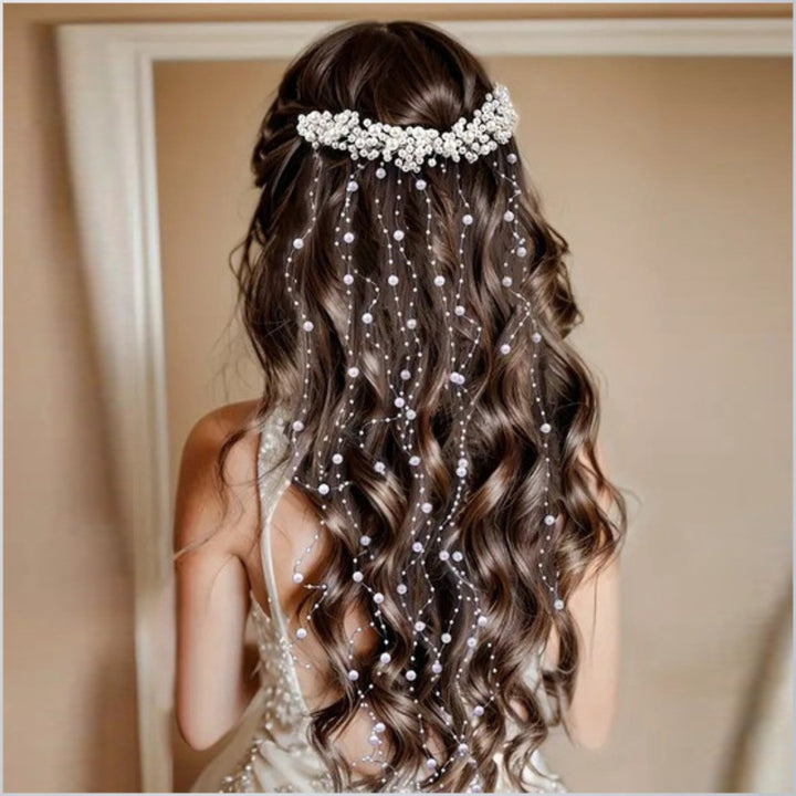Multi-layer Hair Chain Female High-quality Elegant Bridal Headdress Rhinestone Hairpin CN160