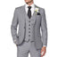 Classic 3 Piece Men's Suit with Regular Fit and Sophisticated Peak Lapel